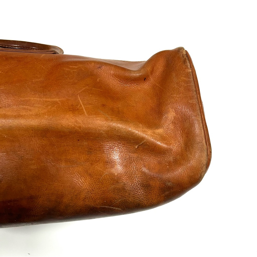 Vintage Leather Duffle bag - Picture 5 of 16